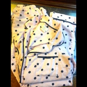 Kate Spade Pajama Flannel Set Size S Pink